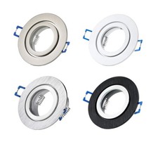 Einbaustrahler IP44,  Alu