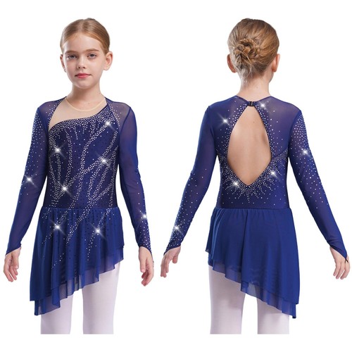 Mädchen ballettkleid langarm - mädchen,