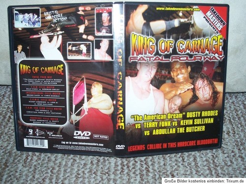 Dvd wrestling king carnage - king, of