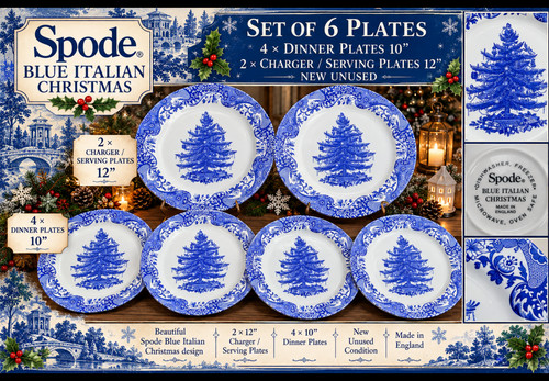 Schönes spode blue italian - schönes,