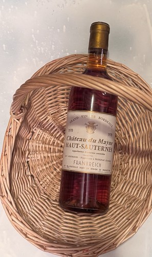Sauternes 1970 château - 1970,