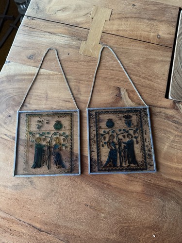 Fensterbild bleiverglasung alt - fensterbild,