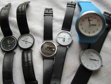 6x Braun Armbanduhr Quarzwerk