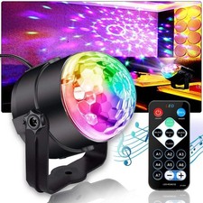 LED RGB Bühnenbeleuchtung Discokugel Lichteffekt Light Licht DJ Party Lampe