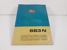 Werkstatthandbuch Katalog Ersatzteile Karosserie Fiat 683 N Lkw Und '67