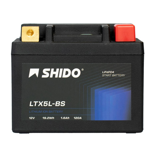 Shido batterie 12v 6ah4ah - shido, 1,6ah4ah