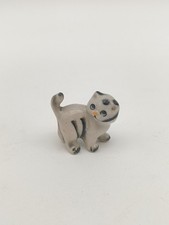 Süße Katze Vintage Keramik Figur Verm DDR Mini Ca 35 Mm Hoch