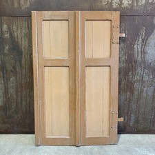 Alter Fensterladen Holzladen Klappladen Laden  H124 B76 S3,5cm