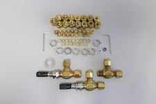 3x Hoke C 1325G6B/MM-ITA Fein Dosierventil mit Zubehör 1325G6B Gyrolok 210 bar