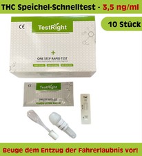 10x THC Speichel-Schnelltest