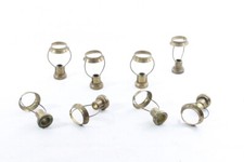 1 x alter Lampenschirm Halterung Halter Lampe für Kerze Vintage Leuchte Teil