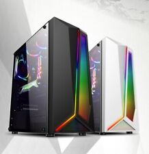  Tower Gamer Gaming Pc Gehäuse USB 3.0 ATX ,M-ATX,Mini-ITX schwarz ----QUIX----