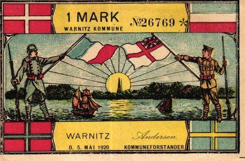 Kommune warnitz mark 1920 - 1,