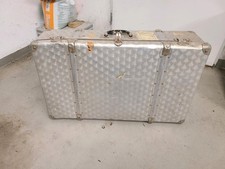Alter Aluminium Reisekoffer - Metall Koffer
