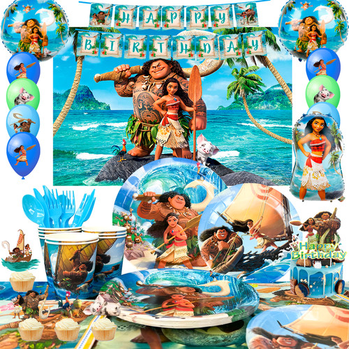 Moana partyzubehör vaiana - partyzubehör,