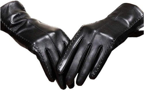 Lederhandschuhe damen faux - lederhandschuhe,