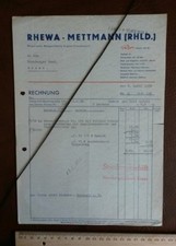 RHEWA Mettmann 1938 Waagen