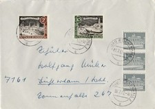 Brief verschickt aus Bad