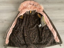 Blonde damen parka gr - blonde, |