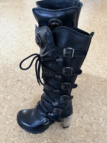 New rock damen bikerstiefel - damen,