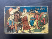 Blechdose Abadie flor für 112 Zigarettenhülsen, cigarette papers, Wien, 1920s