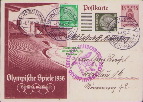 B23103 postkarte deutsches - postkarte, dr