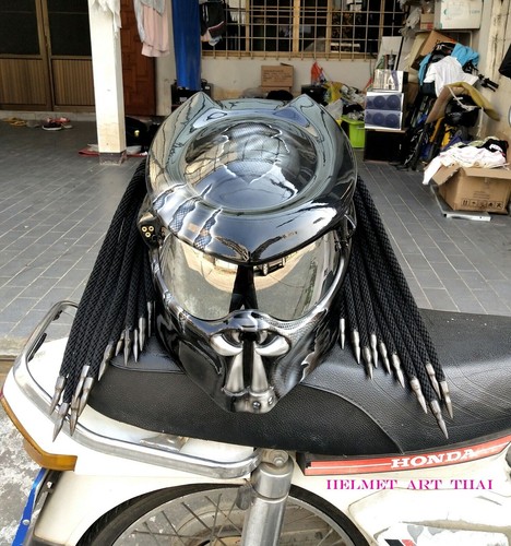 Custom predator motorradhelm - custom,
