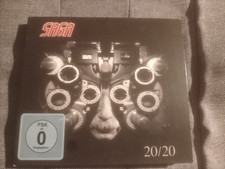 Saga - 20/20 Tri-fold Digipak CD + DVD 16 Page Booklet 2012
