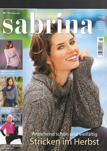 Strickheft sabrina 2009 - sabrina, 10/2009