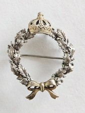 Silber Brosche Spange