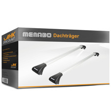 Für VW Touareg 2002 - 04.2010 MENABO Dachträger Ariete Aluminium silber Neu