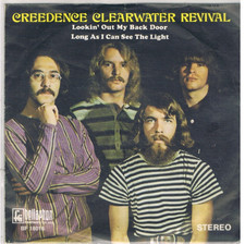 7" - CREEDENCE CLEARWATER REVIVAL - LOOKIN OUT MY BACK DOOR - german PS