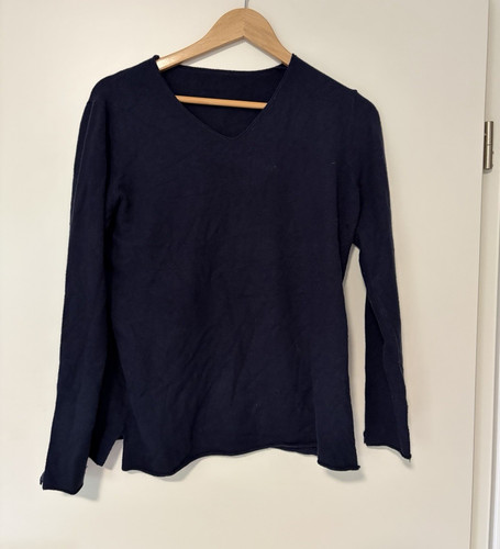 Damen strickpullover blau ohne - blau,