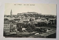 Glatz Schlesien Blick auf Stadt und Neiße 1930 Original Postkarte14×9 cm