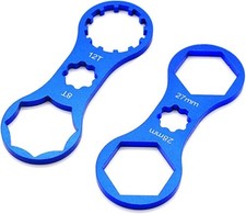 Fahrrad Vordergabel Reparatur Werkzeug,2 STK Fahrradschlüssel Federgabel Schlüss