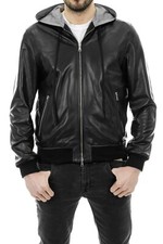 Herren Bomberjacke mit Kapuze