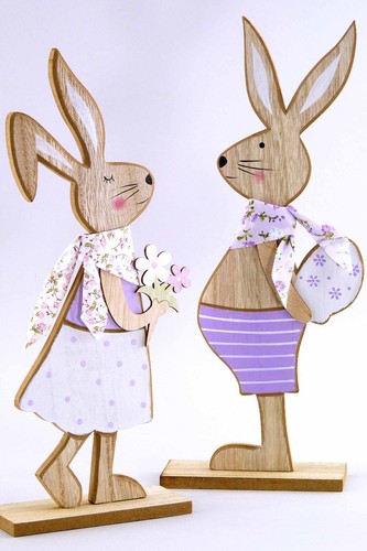 Holz-Hasen-Hase-Osterhase-Holz