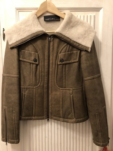 Neu marc cain lammfell jacke - marc,