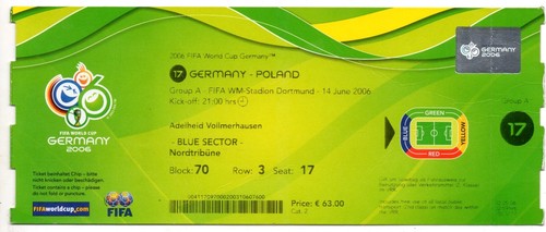 Ticket 2006 17 deutschland - 2006, #17