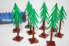 Lego (c) 10x Baum Fichte - Tannenbaum Nadelbaum Tanne -  MOC - Pflanze