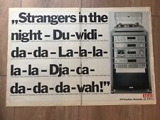 ORIG REKLAME WERBUNG  1980 AKAI Audio HiFi Anlage