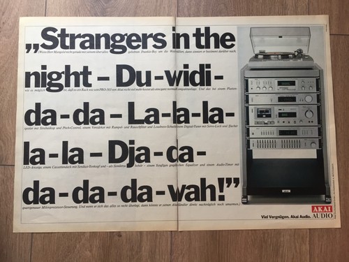 Orig reklame werbung 1980 - orig,
