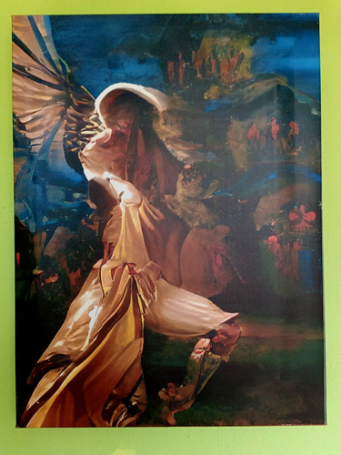 Druck auf leinwand jeanne de - auf,