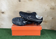 Nike Tiempo Mystic II FG R10 317609-001 Schwarz Schuhe Stollen Herren Fußball...