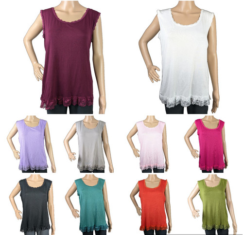 Damen tanktop mit - damen,