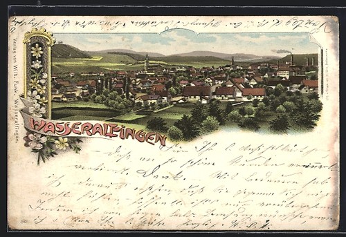 Lithographie wasseralfingen - lithographie,