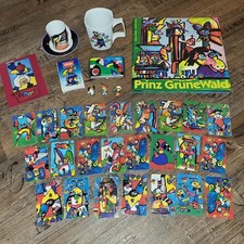 Otmar Alt - Sammlung Rosenthal Tassen signierte Postkarte Pins Kartenspiel 