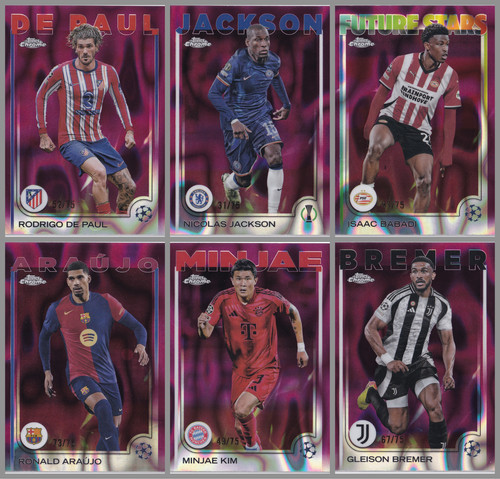 Topps chrome ucc 2024 - chrome, 2024-25