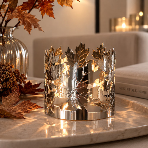 Partylite maple leaf - leaf, windlicht