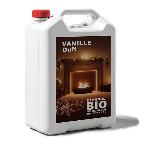 Liter bioethanol vanilleduft - 5,